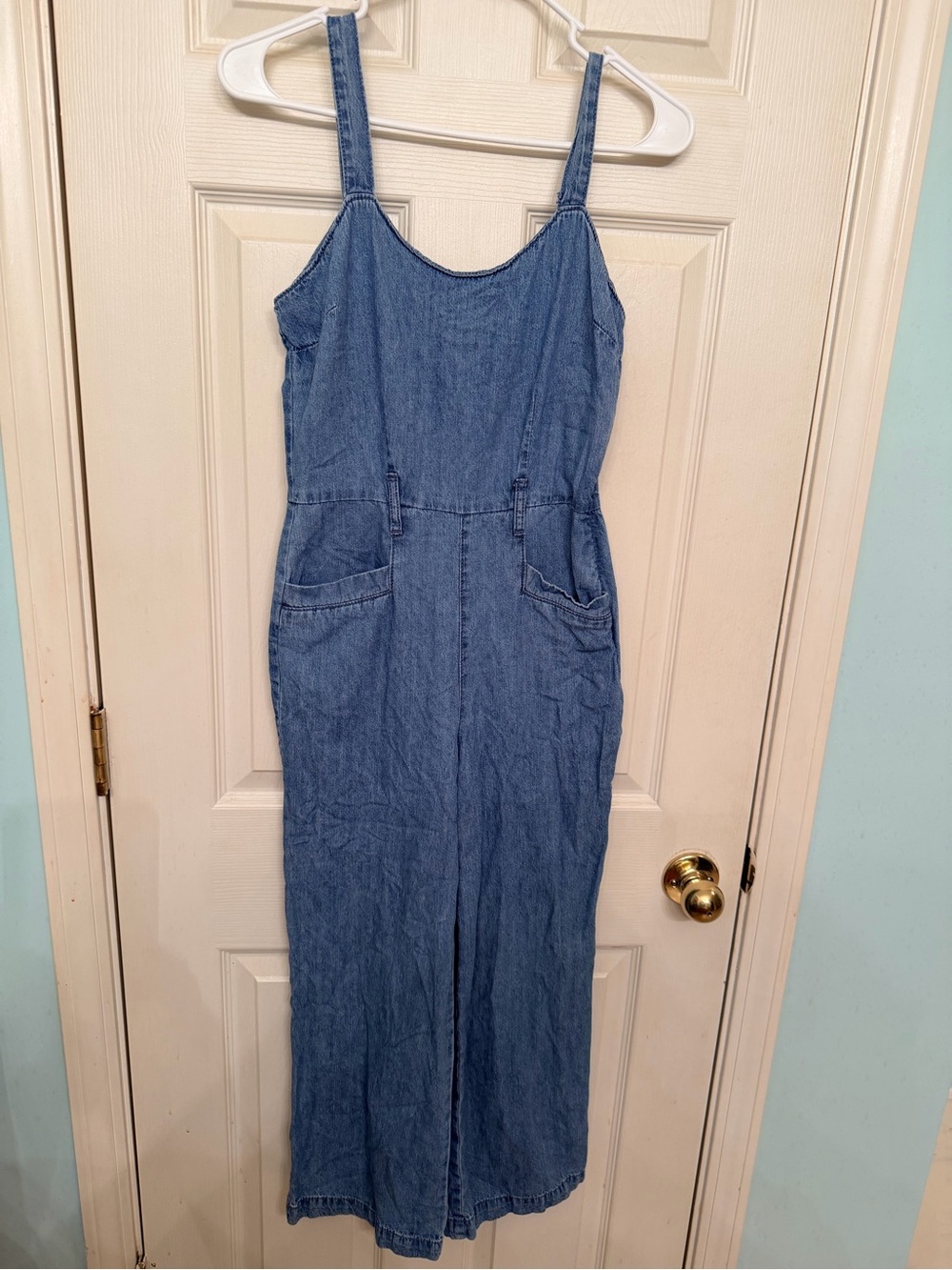 Rewash Light Blue Denim Jumpsuit